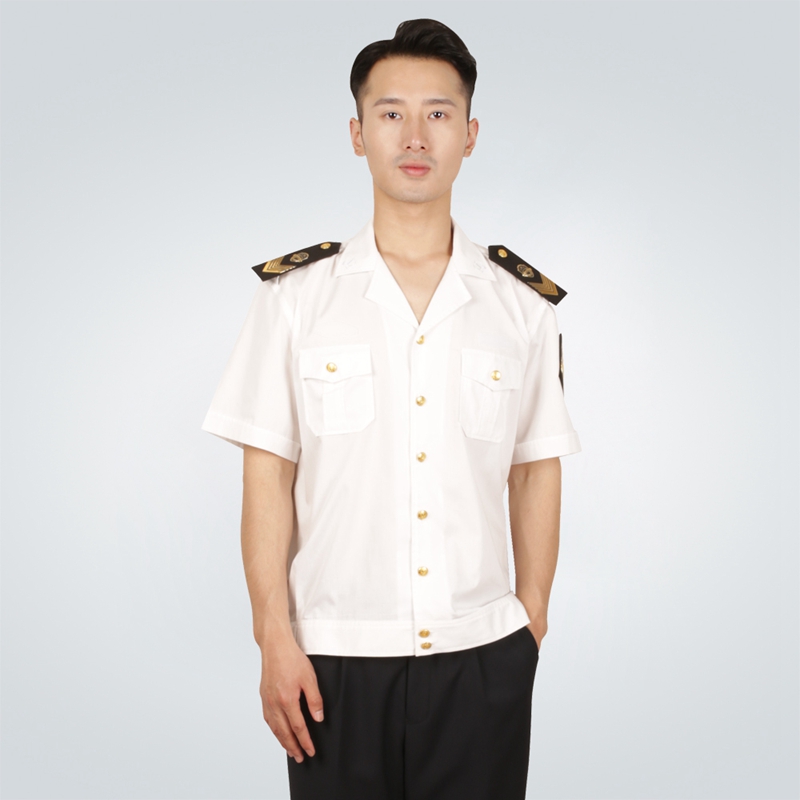 男式海事局制式衬衫